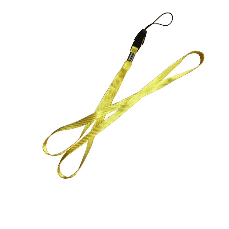 Wholesale 7cm nylon plastic aircraft buckle detachable halter lanyard U disk ID card holder ribbon lanyard