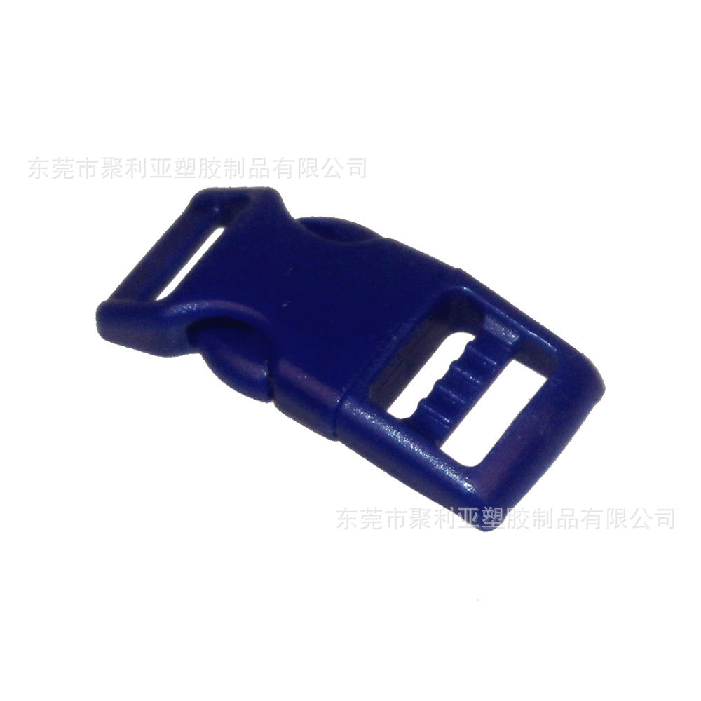 Manufacturer of Pet Collars with Side-Opening Buckles, Reinforced Tension, Curved Adjustment Plastic Buckle Suitable for 10mm Webbing Lock Buckle