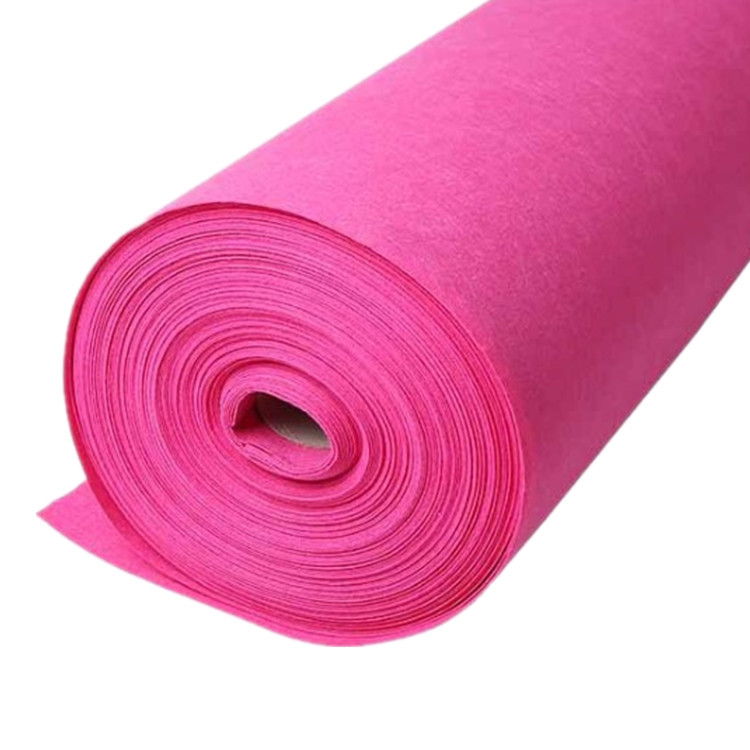 Factory Direct Sales 1. 5mm thick colored Morinda felt 3.8 yuan/size handmade DIY acupuncture non-woven non-woven fabric