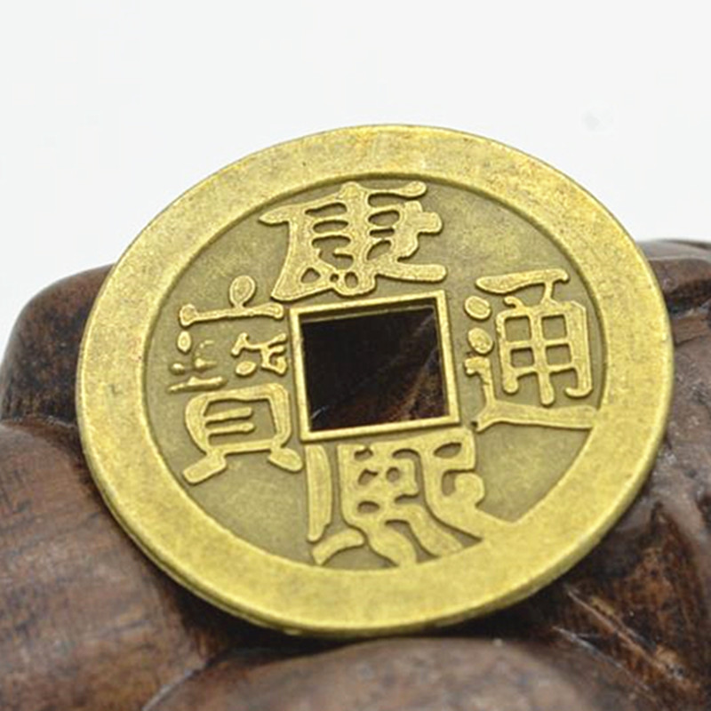 Copper coin manufacturers 2.4cm five emperor copper antique coin alloy bulk six emperor money accessories