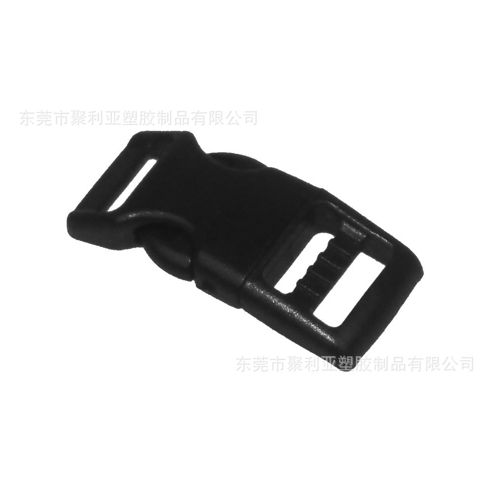 Manufacturer of Pet Collars with Side-Opening Buckles, Reinforced Tension, Curved Adjustment Plastic Buckle Suitable for 10mm Webbing Lock Buckle