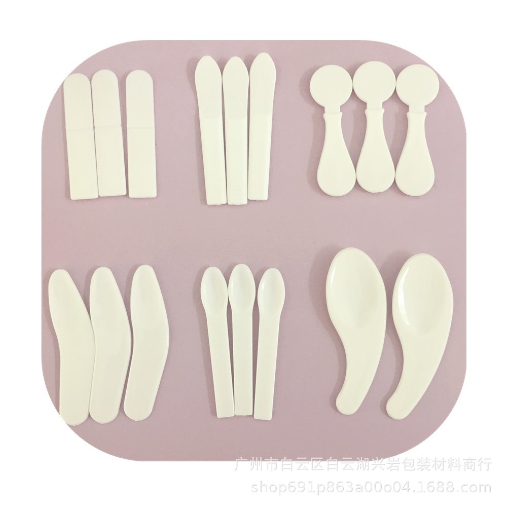Ready-Made Plastic Mask Spoon, Eye Cream Scoop, DIY Makeup Mask Tool, Beauty Stick, Cream Stick, Mask Spoon Scraper