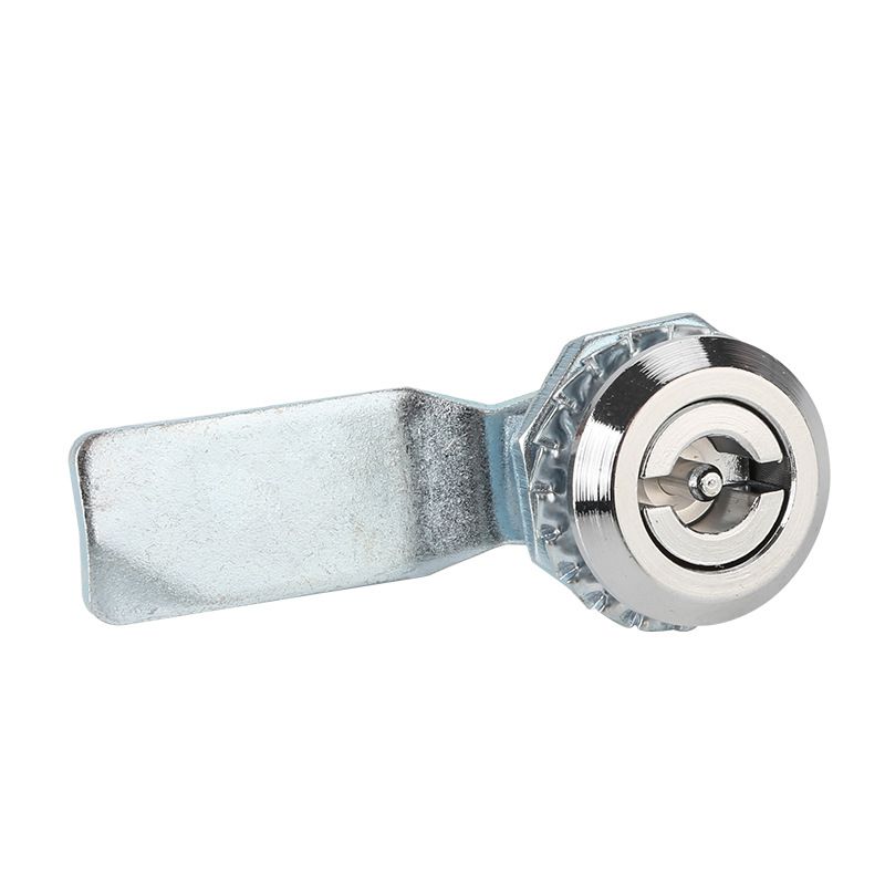 Iron Galvanized Zinc Alloy 304 Stainless Steel Fire Tongue Lock Triangle Lock Core Ms705 Wing-Shaped Trash Can Cylindrical Lock