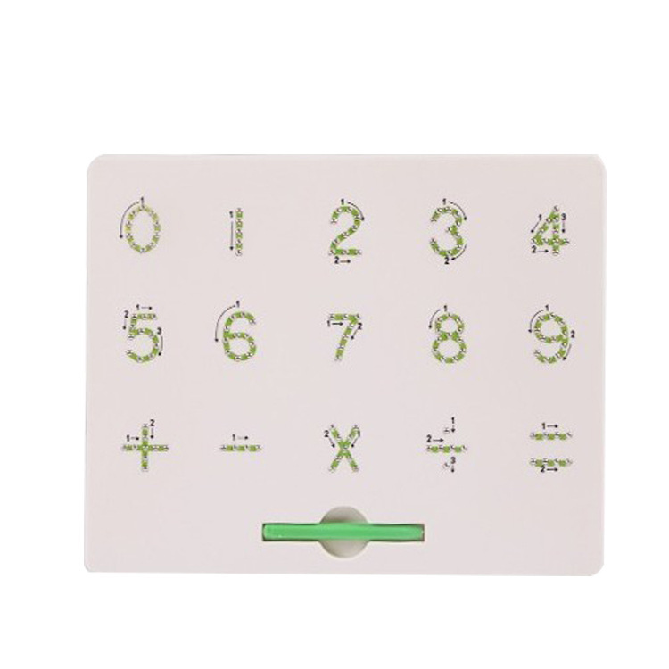 Alphanumeric Magnetic Writing Board Steel Ball Magnetic Drawing Board Educational Creative Toys Factory Direct Sales Exported to Europe and the United States