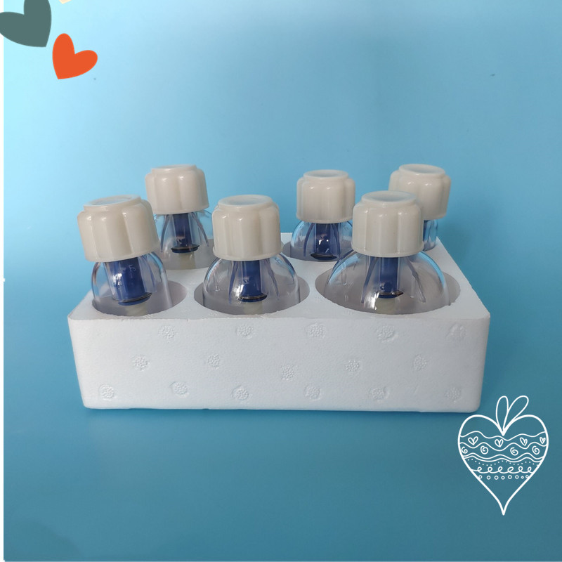 Genuine goods Kangzhu cupping device F6 can hand twist Rotary vacuum cupping household cupping gas cupping thickened New