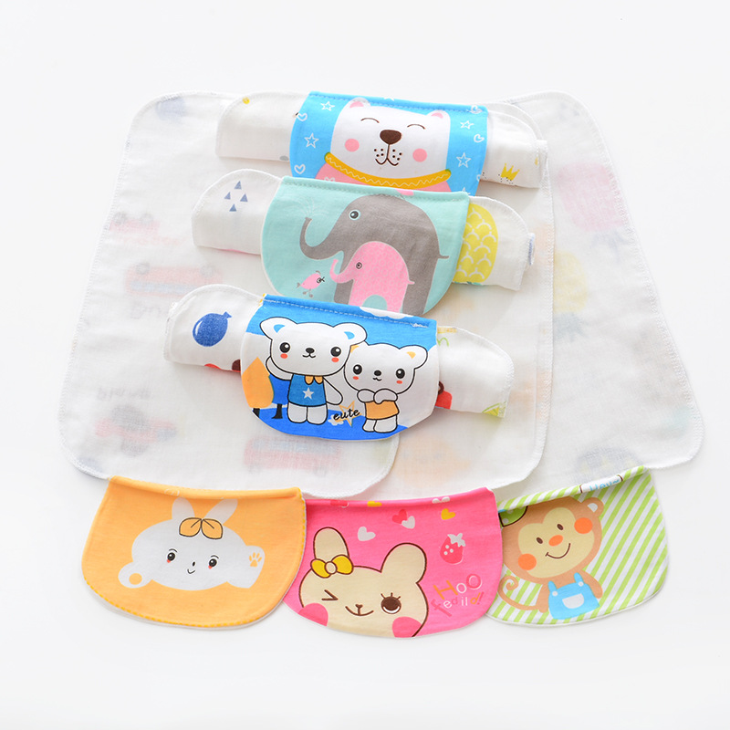 Factory wholesale summer gauze cotton back towel baby mat back towel baby supplies mother and baby store gifts