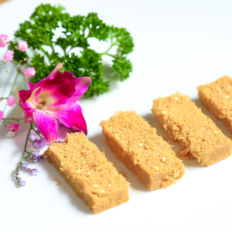 Premium Egg Crisp 120g Egg Crisp Hotel Cold Dish Golden Egg Yolk Crisp Biscuit Pastry Snack Crispy