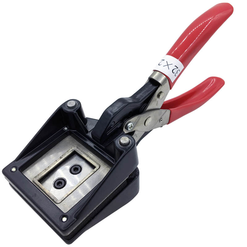25X35Mm Photo Cutting Pliers 2inch Photo Id Handheld Photo Cutter Photo Passport Driver's License Cutting Card