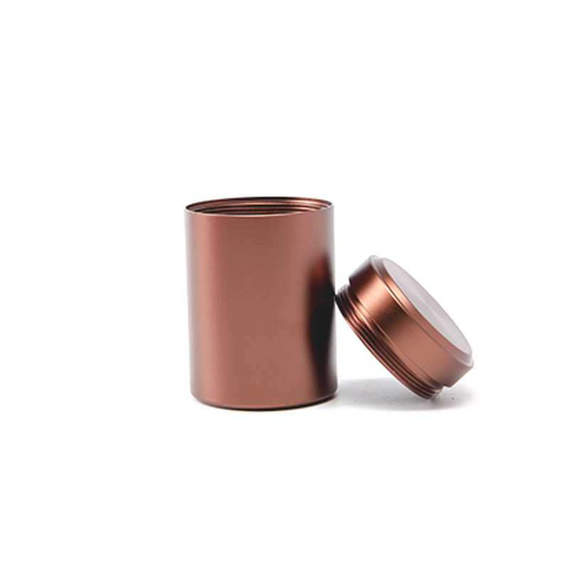 Aluminum Alloy tea pot portable small size mini metal stainless steel small pot tea pot leaf packaging empty gift box iron box