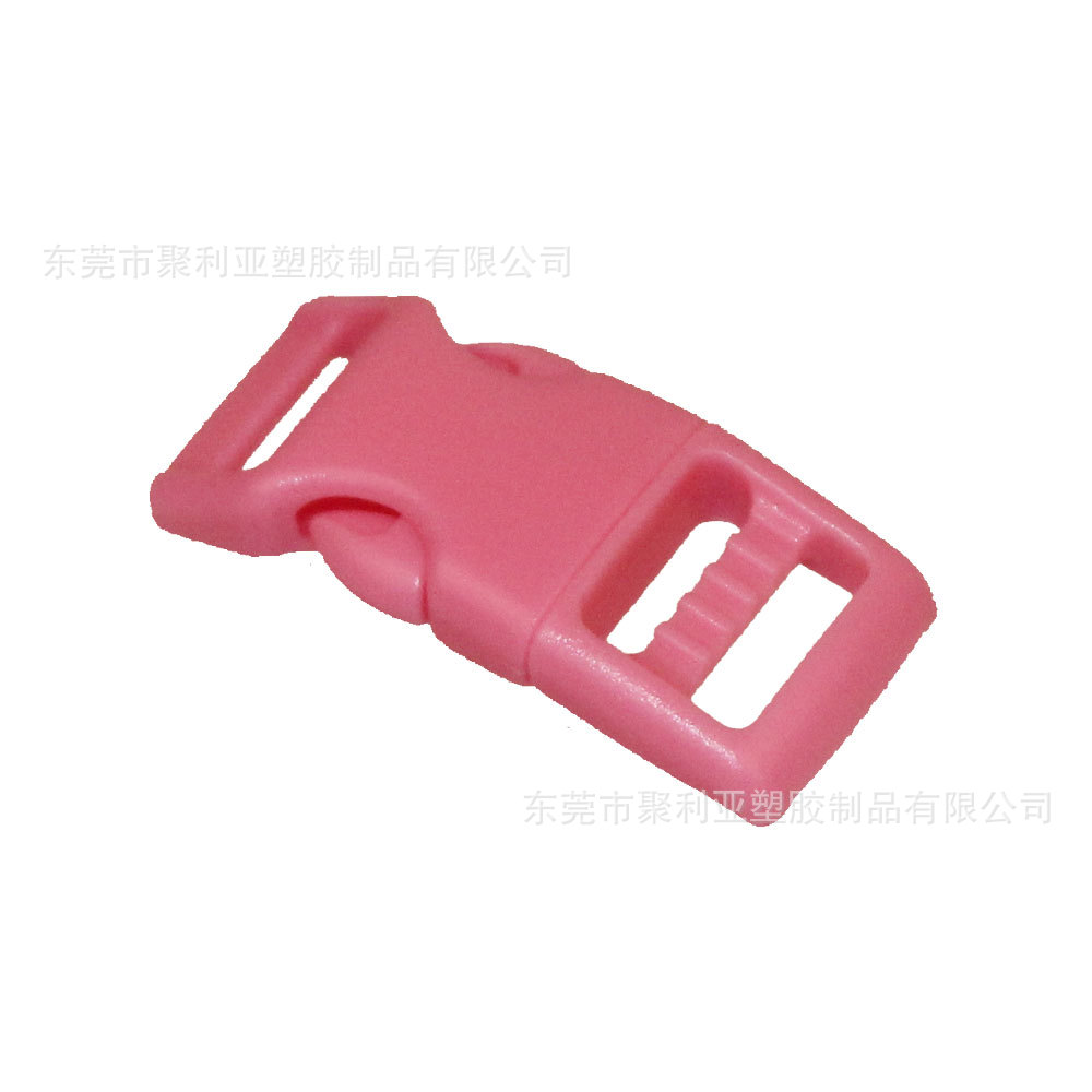 Manufacturer of Pet Collars with Side-Opening Buckles, Reinforced Tension, Curved Adjustment Plastic Buckle Suitable for 10mm Webbing Lock Buckle