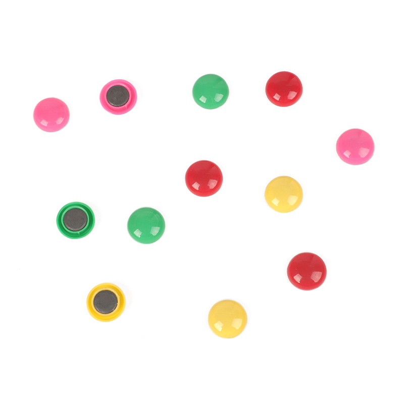 Defu magnetic nail 20mm whiteboard magnet mushroom plastic teaching aids magnetic sheet 2cm strong magnetic particles