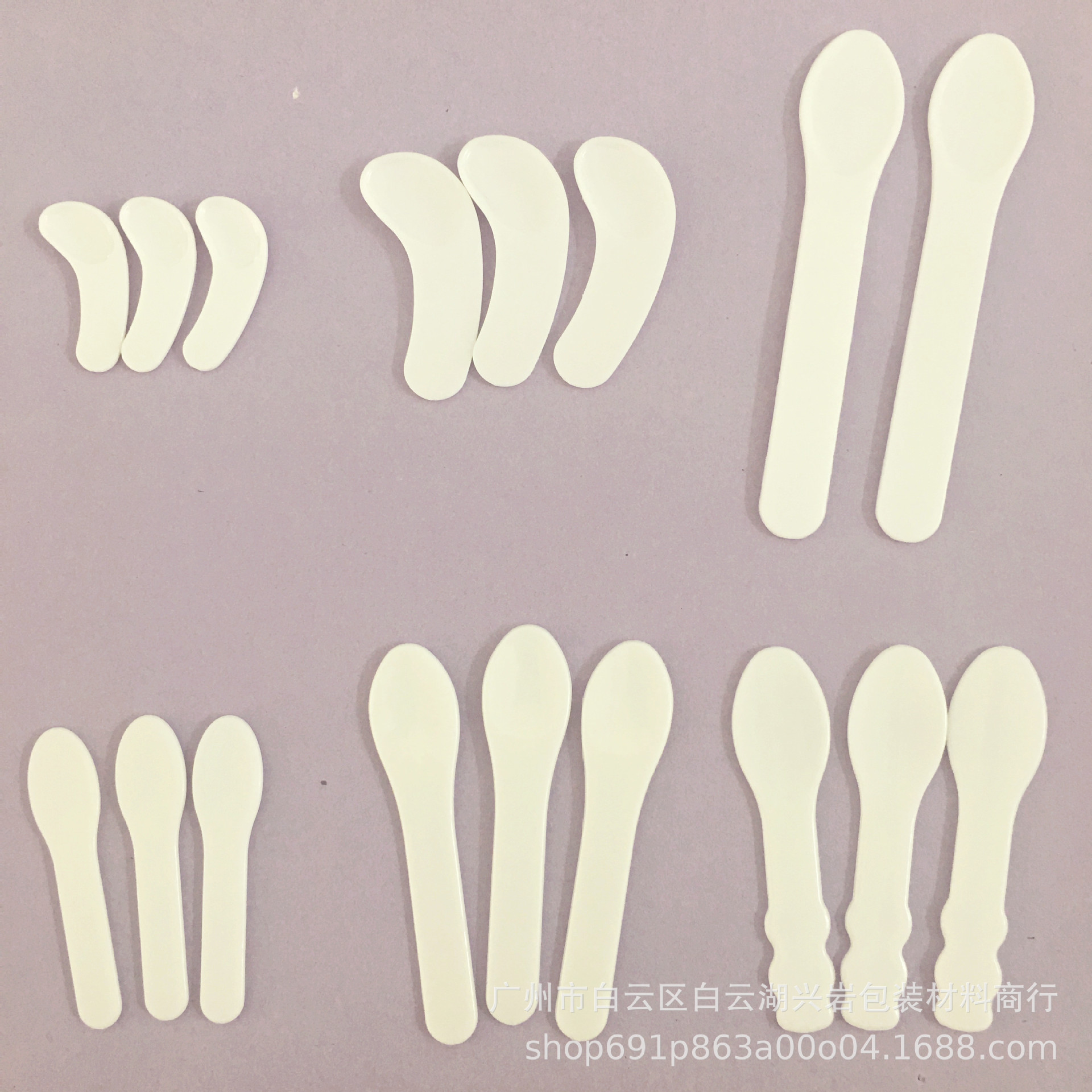 Ready-Made Plastic Mask Spoon, Eye Cream Scoop, DIY Makeup Mask Tool, Beauty Stick, Cream Stick, Mask Spoon Scraper