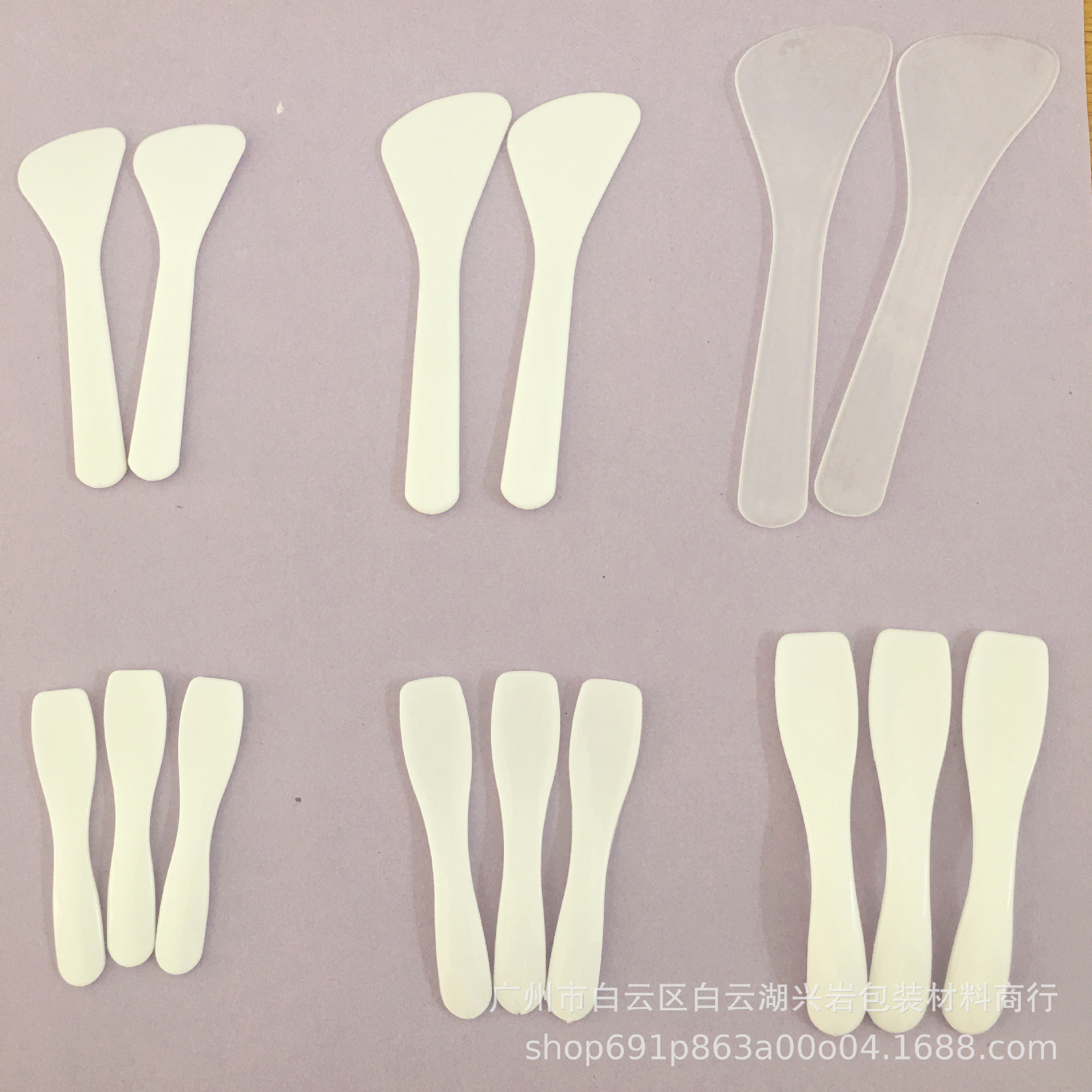 Ready-Made Plastic Mask Spoon, Eye Cream Scoop, DIY Makeup Mask Tool, Beauty Stick, Cream Stick, Mask Spoon Scraper