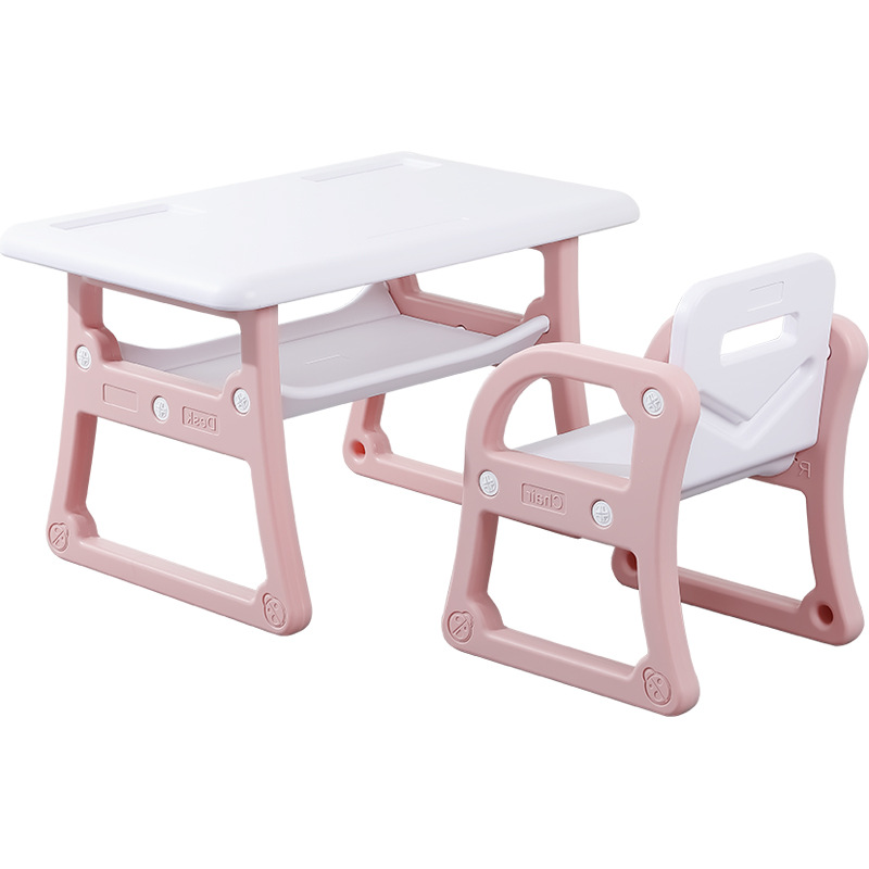 Children's learning and playing tables and chairs modern minimalist tables and chairs set manufacturers wholesale easy to clean children's learning tables and chairs