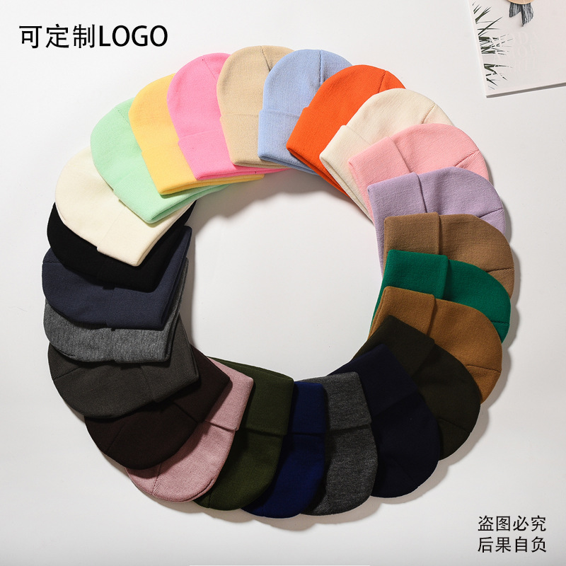 Прямые продажи фабрики, мужская и женская легкая вязаная шапка, однотонная акриловая шапка, быстрая продажа в Европе и США