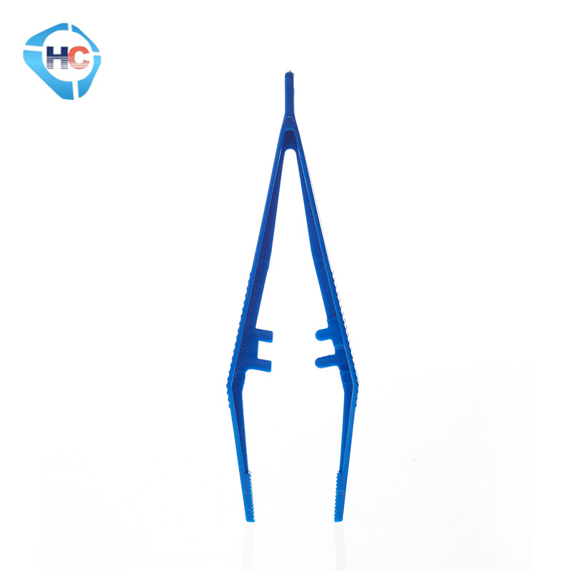 Plastic Tweezers, Dressing Tweezers, Disposable Medical Plastic Tweezers, Pointed Tweezers, Manufacturer Supply