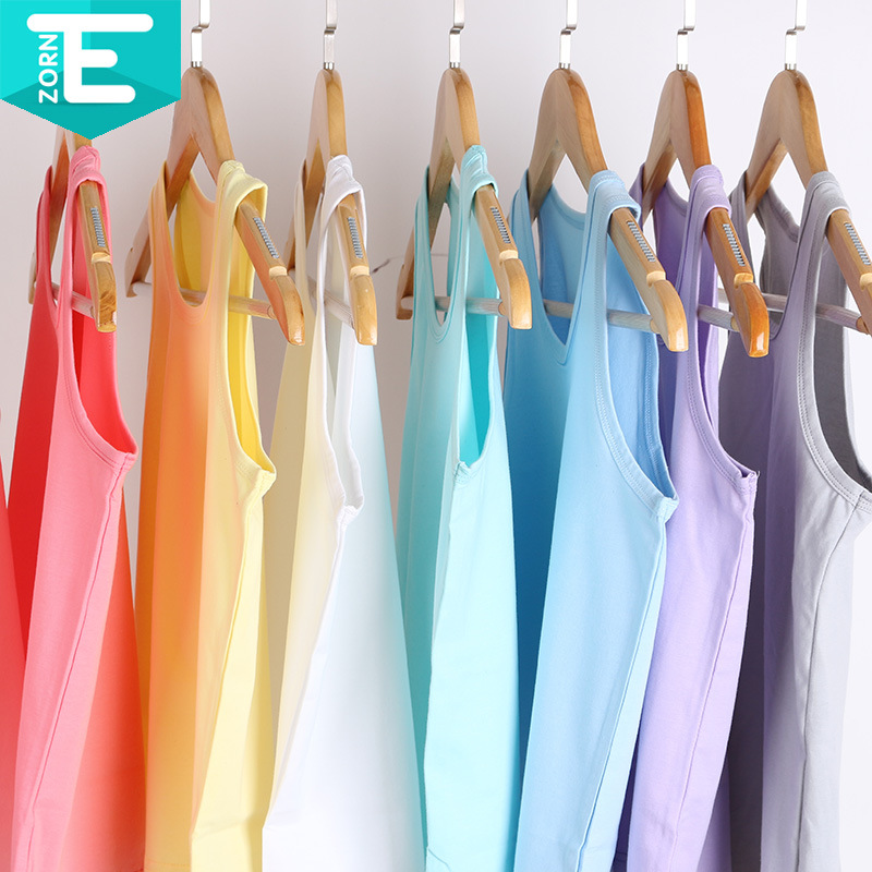 Детская хлопковая майка Jieen для лета, тонкая, эластичная, оптовая, I-образная, для мальчиков и девочек