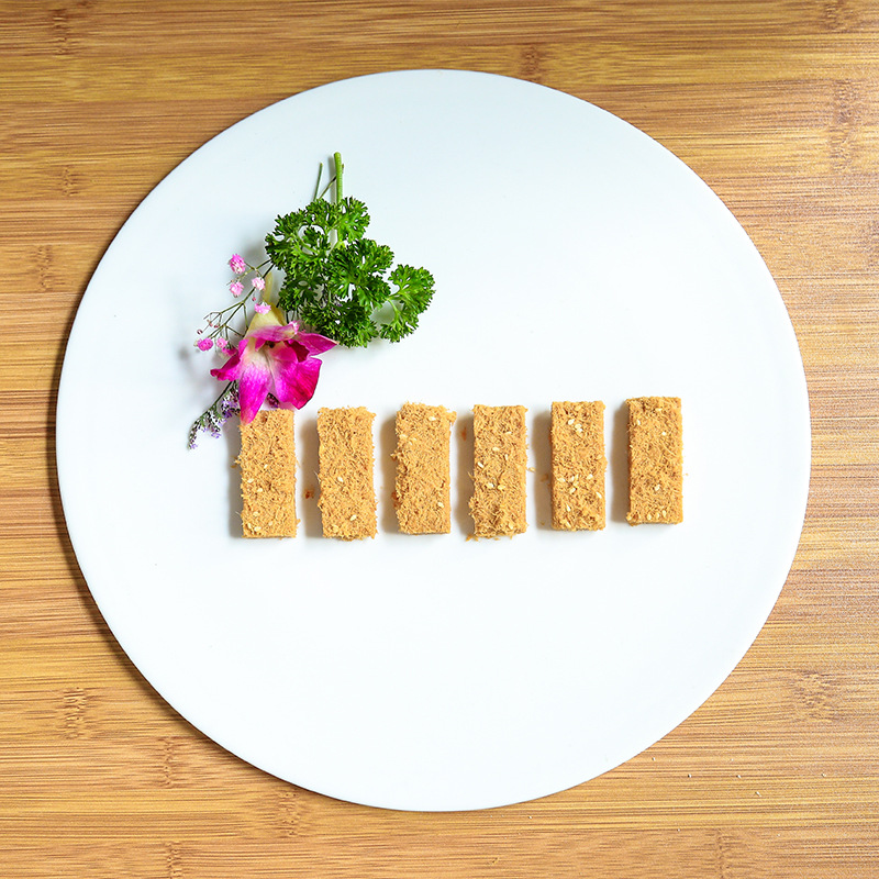 Premium Egg Crisp 120g Egg Crisp Hotel Cold Dish Golden Egg Yolk Crisp Biscuit Pastry Snack Crispy