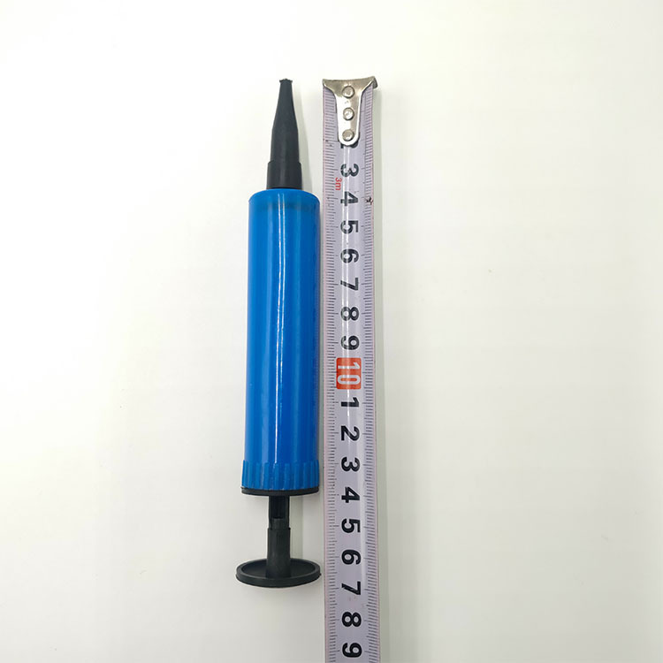 Manufacturers promote 16.5cm portable hand pump U-shaped pillow air bed swimming ring plastic balloon pump