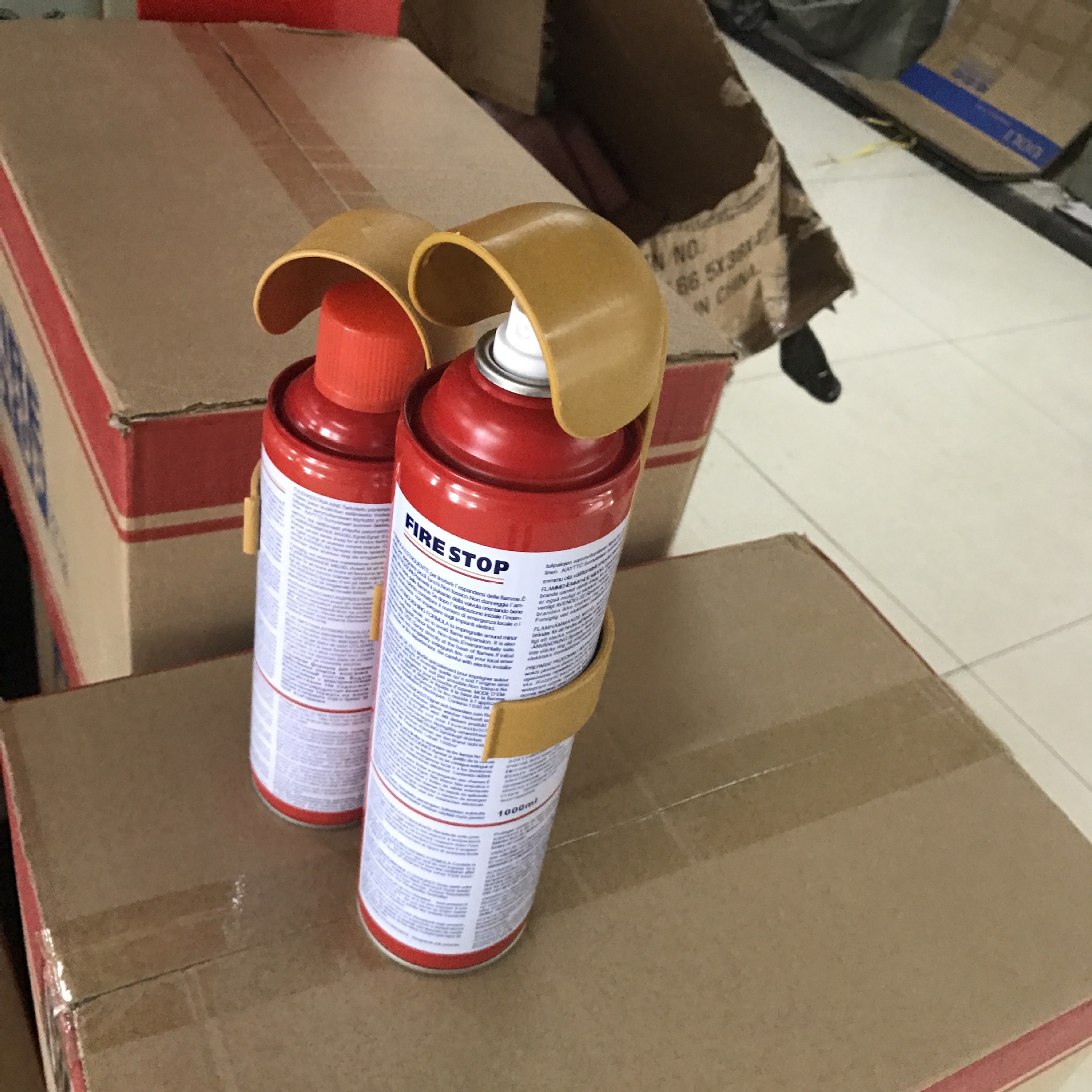 Car fire extinguisher car foam Mini 500 ml 1000 ml household portable emergency fire fighting equipment