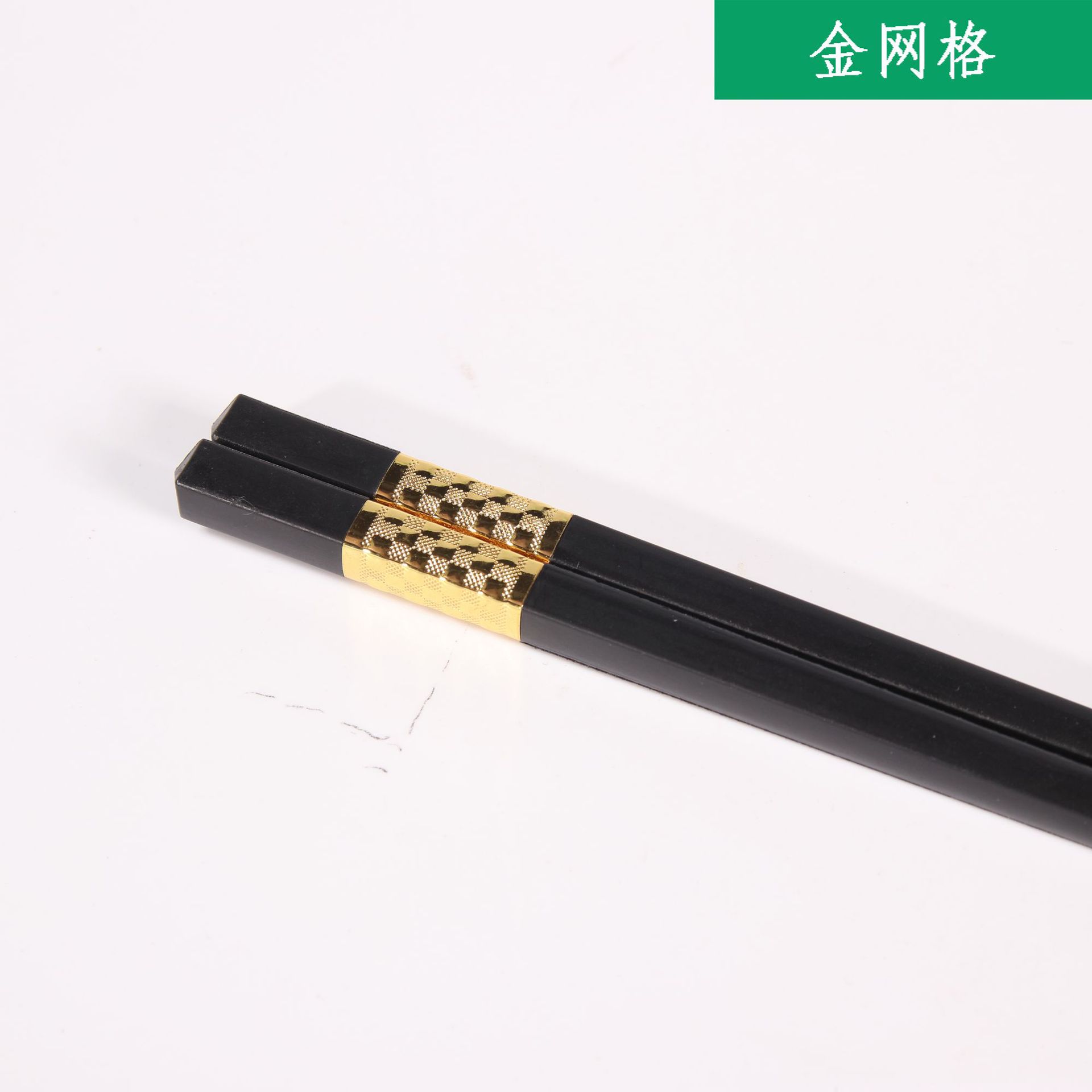 Xindinghong Manufacturer Wholesale Household and Commercial Alloy Chopsticks, Non-Slip, Mildew-Proof, Easy to Clean, Gold and Silver Chopsticks Set