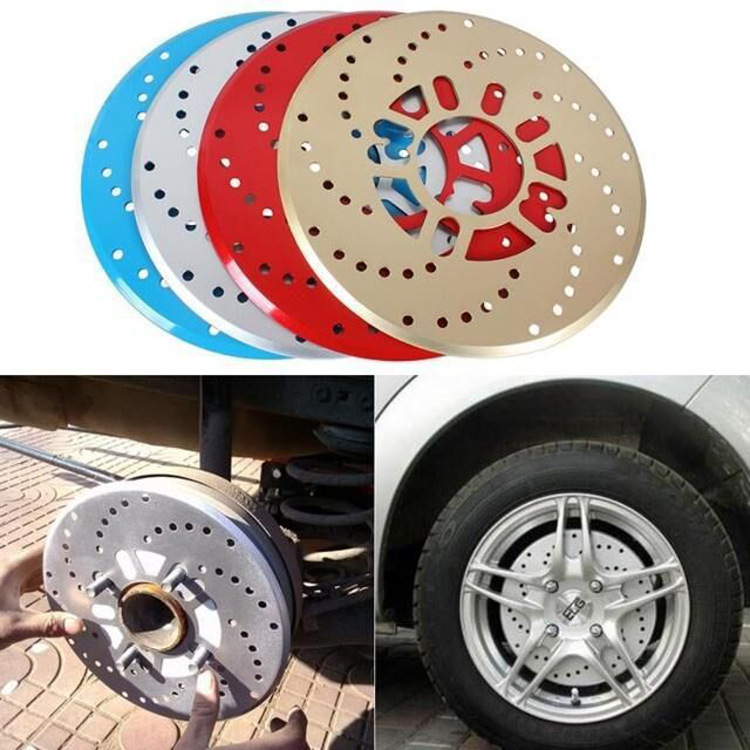 Brake disc decorative pad aluminum alloy brake disc modified car tire decorative pad brake pad brake cover wheel hub