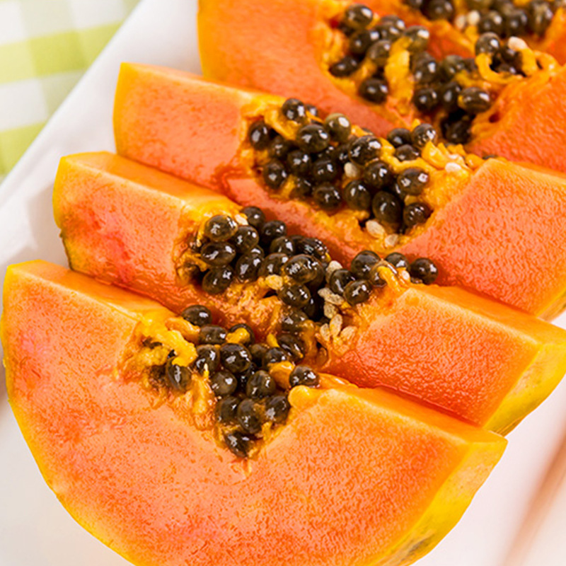 Guangxi Red Heart Papaya Daida 2/ 4.5kg Milky Milk Melon Rock Candy Heart Sweet Glutinous Fresh Wanshou Fruit Seasonal Fruit