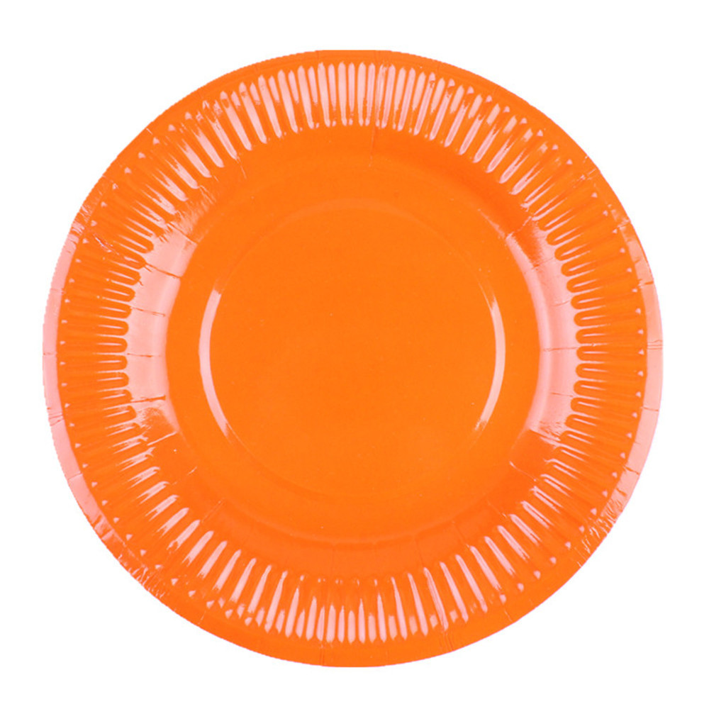 Colorful Paper Plate DIY Creative Handmade Materials Kindergarten Disposable 7inch 9inch Colorfulful Round Paper Plate