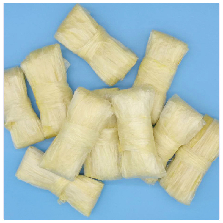 Manufacturer Shipped 8m Dry Casings Double-Layer Dry Pig Casings Flat Diameter 50mm Filled Flavored Sausage Large Ham Can Be Boiled