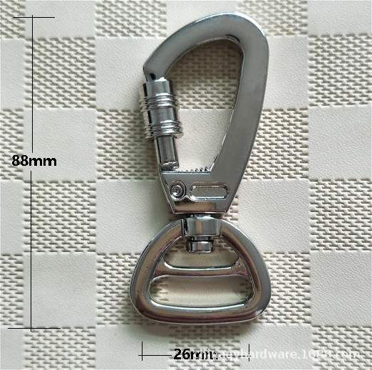 Factory direct zinc alloy pet buckle, traction buckle, Hook buckle, pet belt lock.