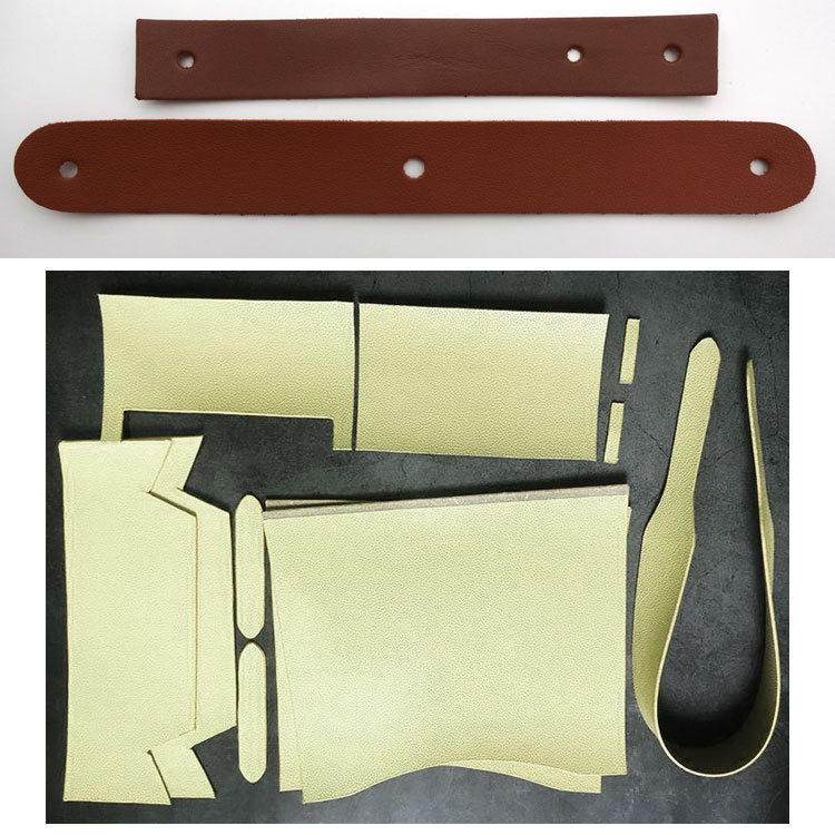 Leather Punching Processing, Punching DIY Asymmetrical Round Square, Forming, Cutting, Slicing, Cutting