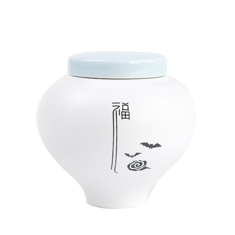 Color Glaze Small Ceramic Pot Mini Tea Pot Beauty Pot Fragrance Powder Medicine Pot Fragrance Pot Sealed Storage Pot