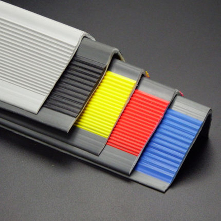 Kindergarten Self-Adhesive Stair Anti-Slip Strips L-Shaped Stair Step Corner Guards Edge Sports Court Stair Anti-Slip Strips