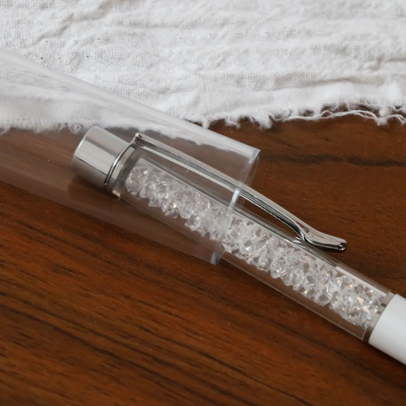 Transparent Pen Box Cylindrical Pen Box Plastic Pen Box Crystal Pen Box (in Stock Cheap)