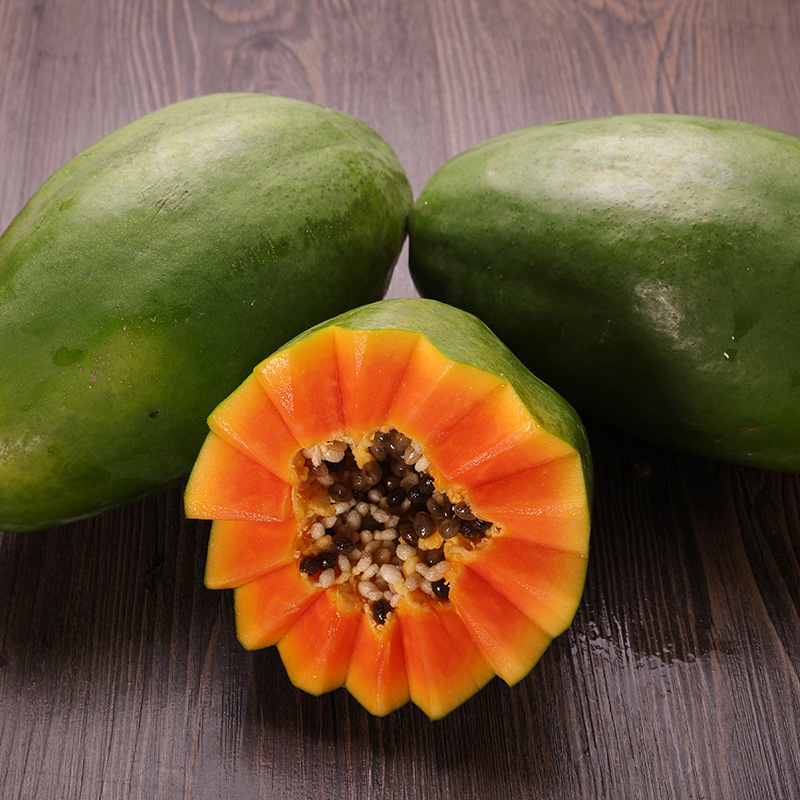 Guangxi Red Heart Papaya Daida 2/ 4.5kg Milky Milk Melon Rock Candy Heart Sweet Glutinous Fresh Wanshou Fruit Seasonal Fruit