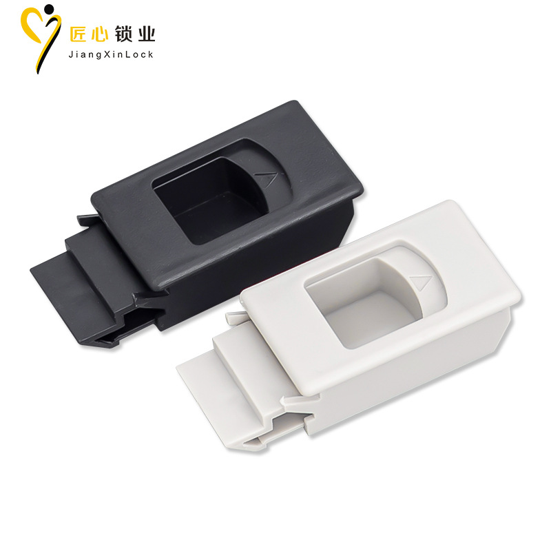 Dk725-3B Cabinet Plastic Latch Lock Telescopic Buckle Pa Hidden Buckle Handle Abs Telecom Box Door Buckle Telescopic Hidden Buckle