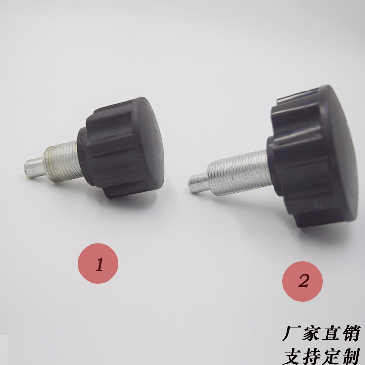 Fitness Equipment Plastic accessories spring Bolt reset pull pin elastic pull pin m16 with diameter 10 pole