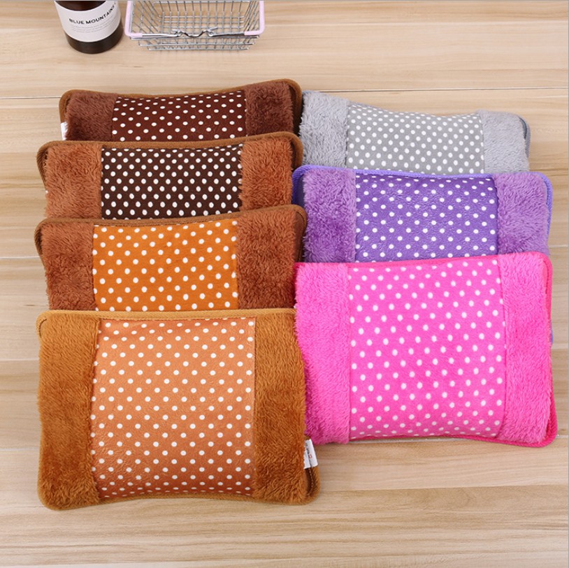 New charging hot water bag plush cute student winter hand warmer explosion-proof warm baby stall New Year gift