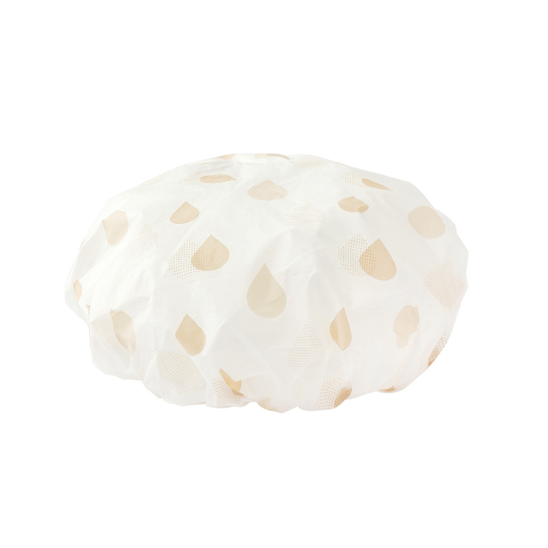 [Liangshe Original] Peva Shower Head Cover Hair Cover Oil-Proof Hair Cap Adult Women's Waterproof Shower Cap Wholesale