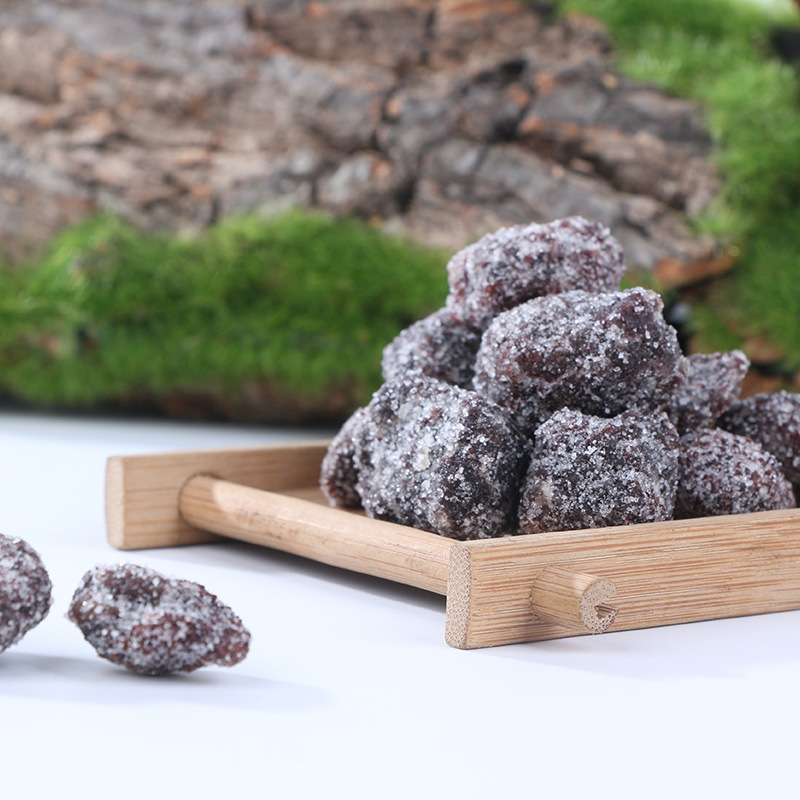 Rock sugar waxberry salt and Jin white sugar waxberry sour plum dried Chaoshan specialty sugar plum preserved fruit dried bulk wholesale