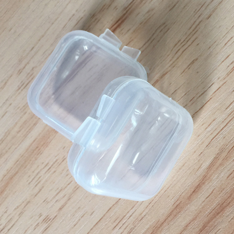 Jewelry Box storage box fish hook box small box transparent plastic small square box earplugs box jewelry box storage box