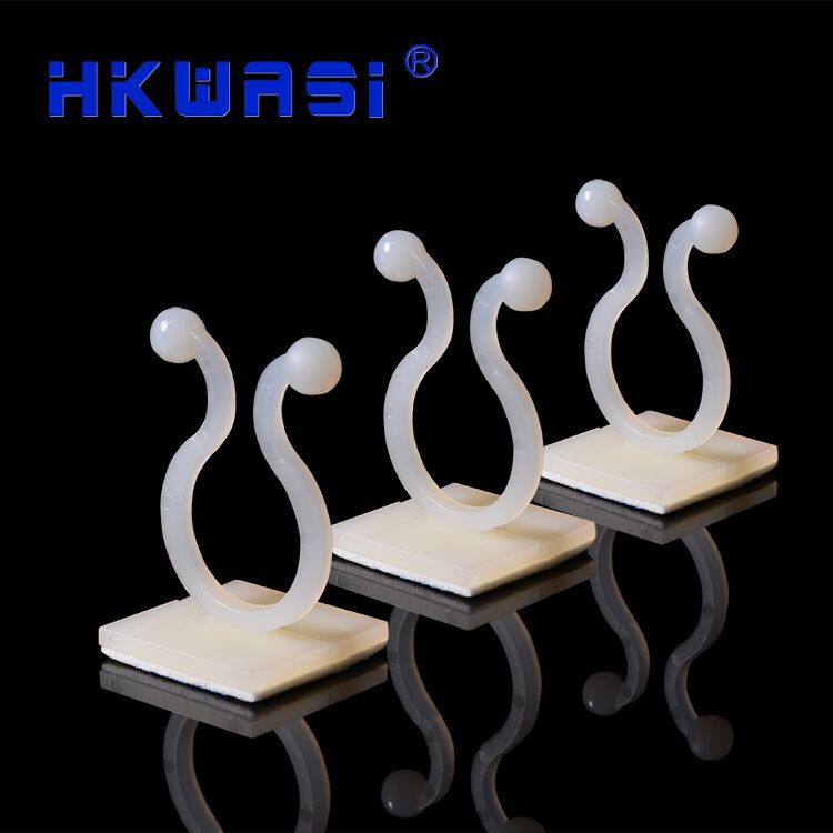 Фиксатор провода, фиксирующая скоба провода, клеевой луч, клеевой кронштейн, кабельный торсионный кольцо серии KL