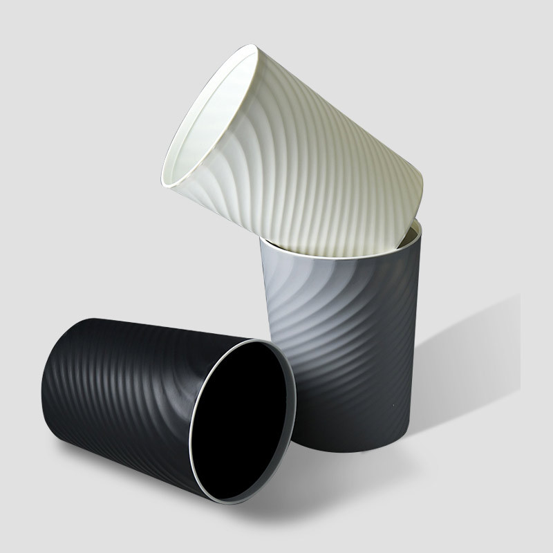 Household trash can classification living room without lid large Nordic creative bedroom kitchen bathroom toilet tube office