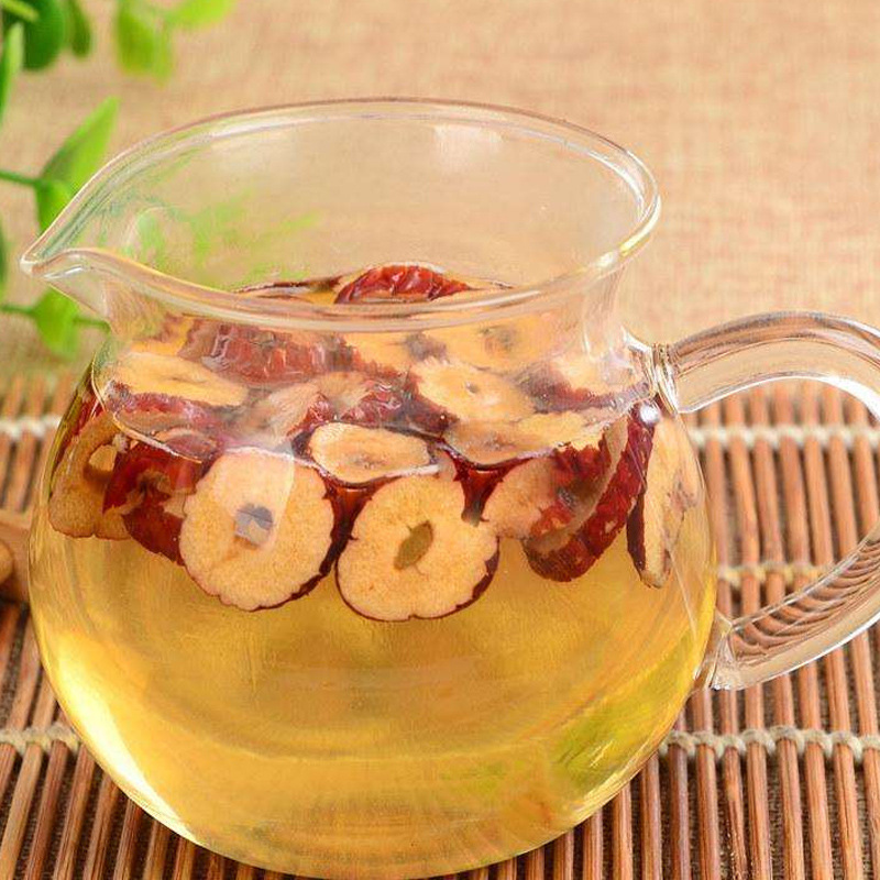 Wholesale Xinjiang Gray Jujube Rings Hollow Red Date Slices Scented Tea Health Grinding Pink Jujube Dried Raw Materials