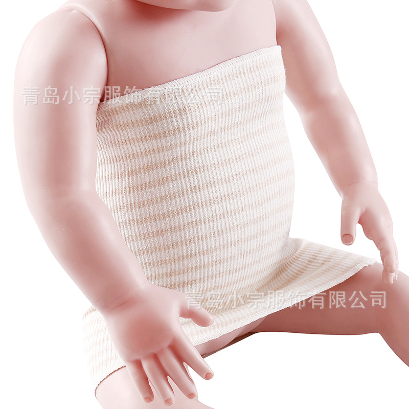 Colored Cotton Belly Wrap for Boys and Girls Baby Pure Cotton Belly Bag Summer Thin Baby Belly Wrap for Newborns to Prevent Cold