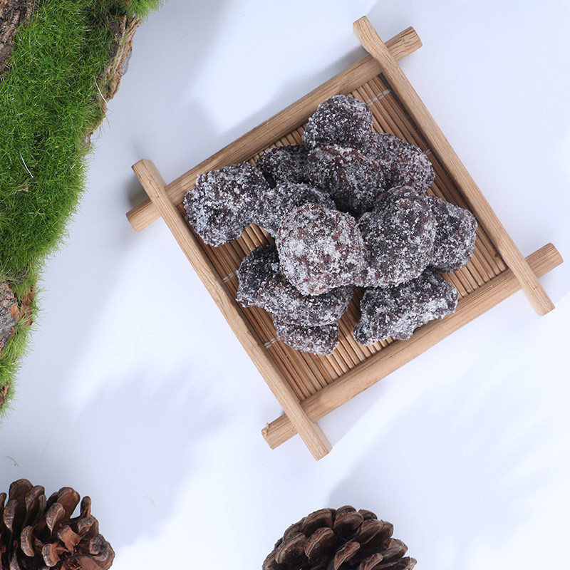 Rock sugar waxberry salt and Jin white sugar waxberry sour plum dried Chaoshan specialty sugar plum preserved fruit dried bulk wholesale