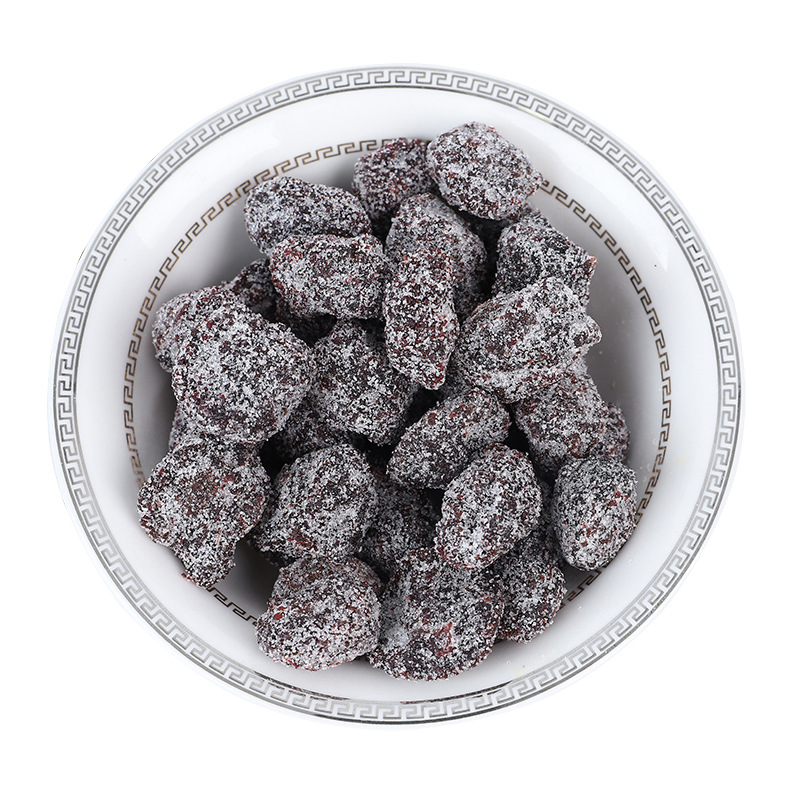 Authentic nine-made dried red bayberry large and medium-sized Chaoshan candied fruit preserved sweet and sour snacks cold fruit handmade crystal sugar red bayberry