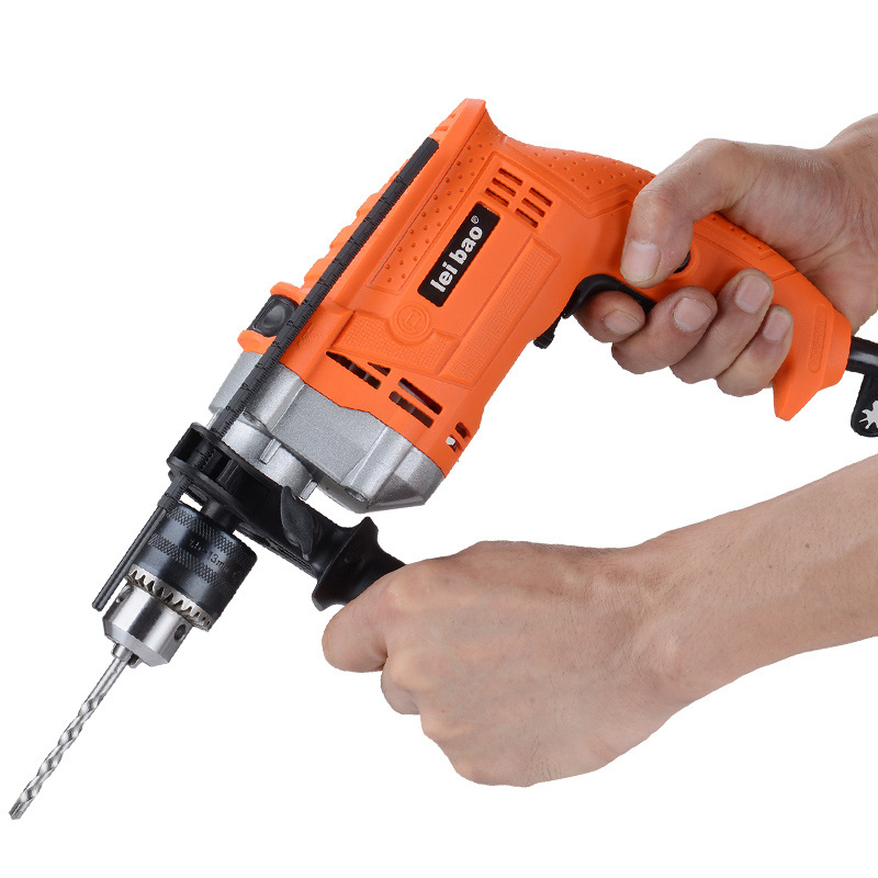 Multifunctional Impact Drill, Household Electric Drill, Dual-Purpose High-Power Pistol Drill, Electric Tool with Shock Absorption and High Power