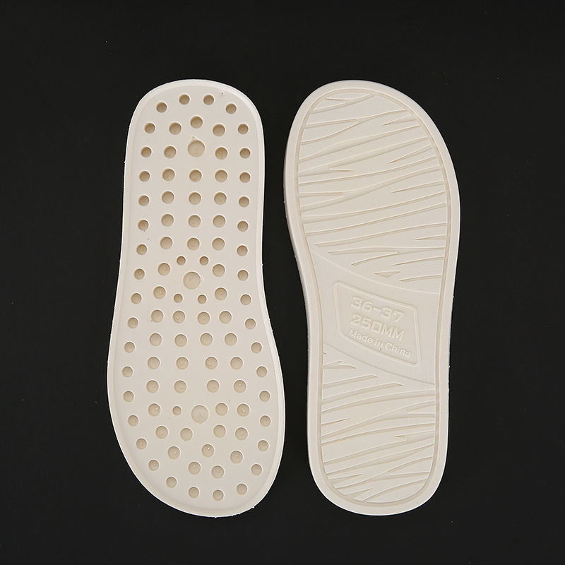 2025 New White Tree Pattern Floor Slippers Four Seasons Sandals Bedroom Living Room Slippers Soles Round Toe Soles
