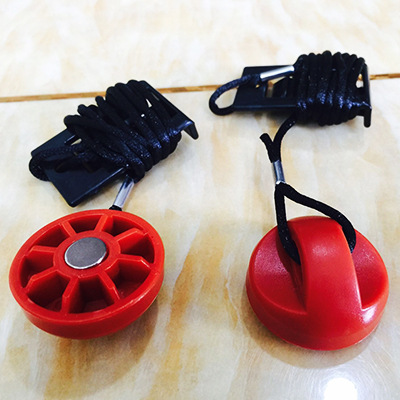 Yijian household electric treadmill safety magnetic buckle switch round black safety key magnetic Emergency Stop Lock Universal